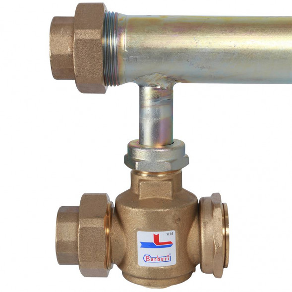 SDG-0015-002501 STOUT Насосная группа для твердотопливных котлов 1  без насоса