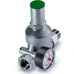 Редуктор давления 3/4" (ВР-НР) с манометром ZEISSLER