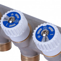 SMB 6852 011203 STOUT Коллектор распределительный 1 , 3 отвода 1/2  плоское уплотнение