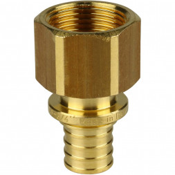 SFA-0002-002034 STOUT Переходник с внутренней резьбой 20xG 3/4  для труб из сшитого полиэтилена аксиальный (340002RH52028B)