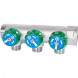SMB-6850-011203 STOUT Коллектор регулирующий 1 , 3 отвода 1/2 под компрессионный фитинг для полимерных труб