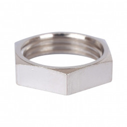 SFT-0060-000014 STOUT Контргайка никелированная 1/4 (260070N020000B)