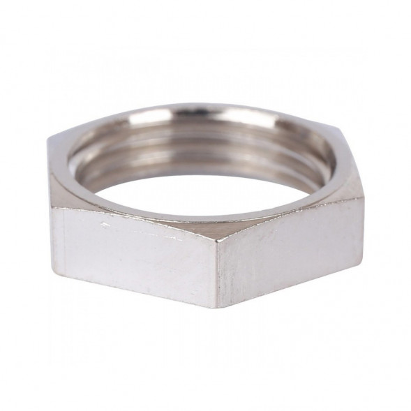 SFT-0060-000014 STOUT Контргайка никелированная 1/4 (260070N020000B)