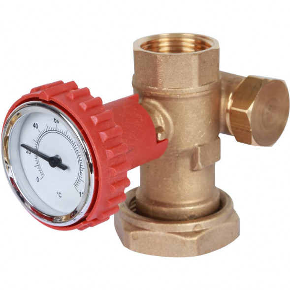 SDG-0038-182501 STOUT Насосная группа с теплообменником 18 пластин, без насоса в теплоизоляции